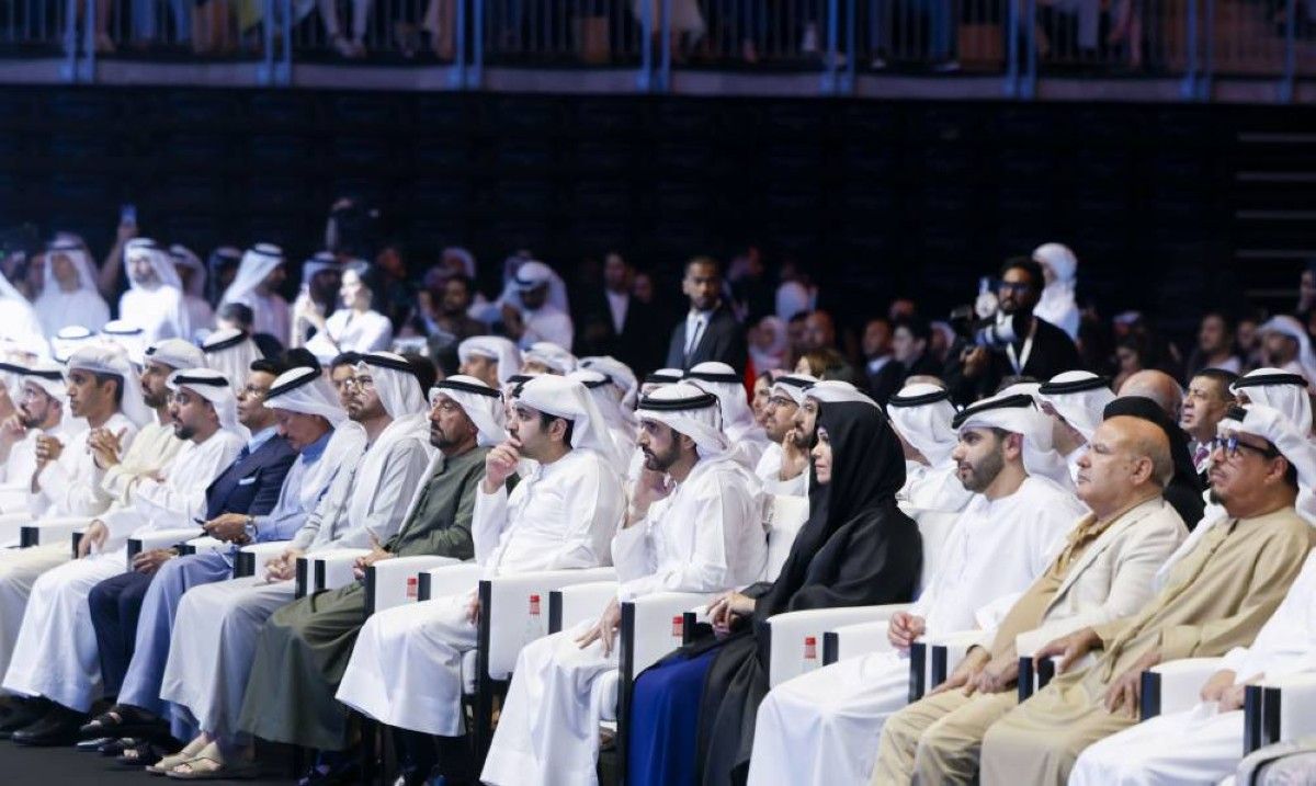 حمدان بن محمد يكرم أبرز صناع الأمل العرب