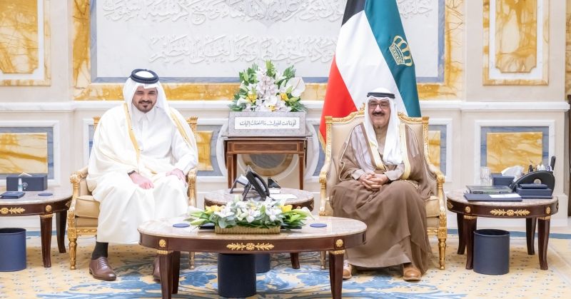 سمو الأمير يستقبل رئيس المجلس الأولمبي الآسيوي: دعم كامل لتعزيز الحركة الرياضية في القارة