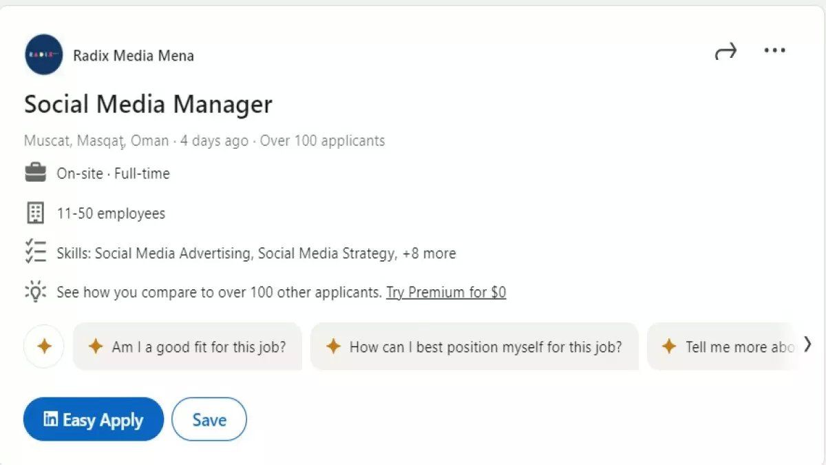 رسمياً: راديكس ميديا مينا تفتح باب التوظيف لمدير السوشيال ميديا - راتب مغري وفرصة ذهبية!