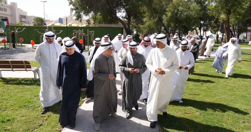 افتتاح حديقة الشعب ضمن مبادرات التنمية الحضرية الخضراء
