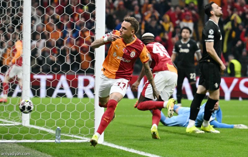 غلطة سراي يضرب اليوفي بخماسية