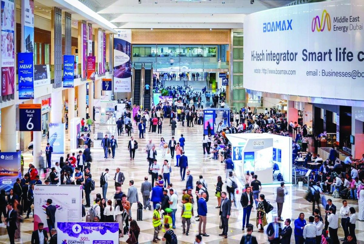 معرض الشرق الأوسط للطاقة ينطلق في دبي 7 أبريل المقبل