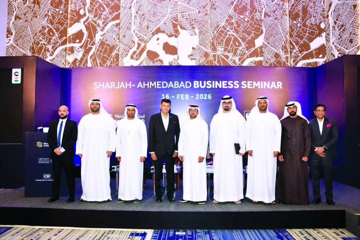 الشارقة تعزز الشراكات الاقتصادية مع الهند