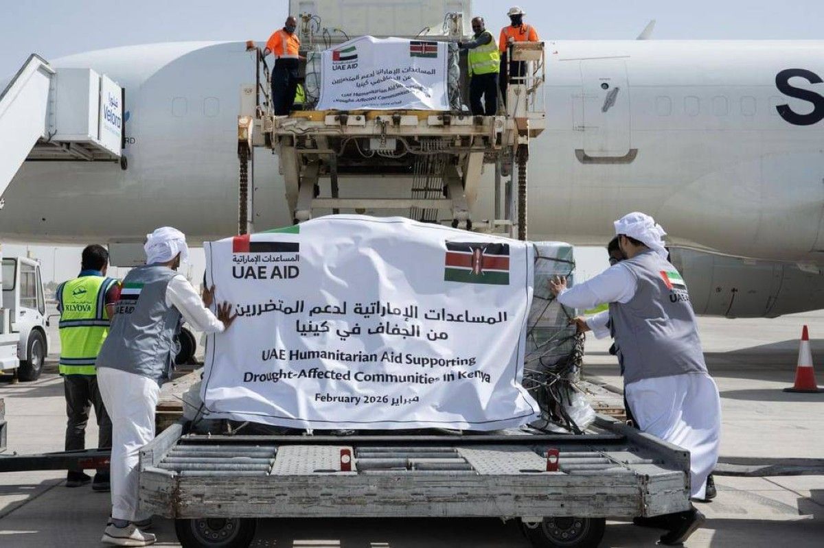 الإمارات ترسل 30 طنا من المساعدات الغذائية إلى كينيا دعماً للمتضررين من الجفاف