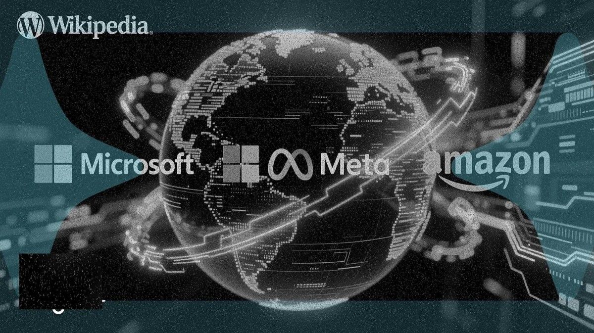 صفقات بين«ويكيبيديا» و«مايكروسوفت» و«ميتا» و«أمازون» لاستخدام بيانات الشركات
