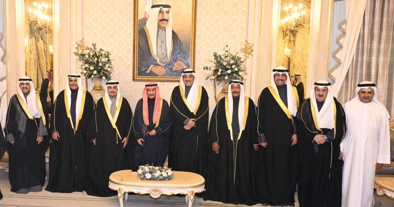 قصر الشعب استقبل المهنئين برمضان