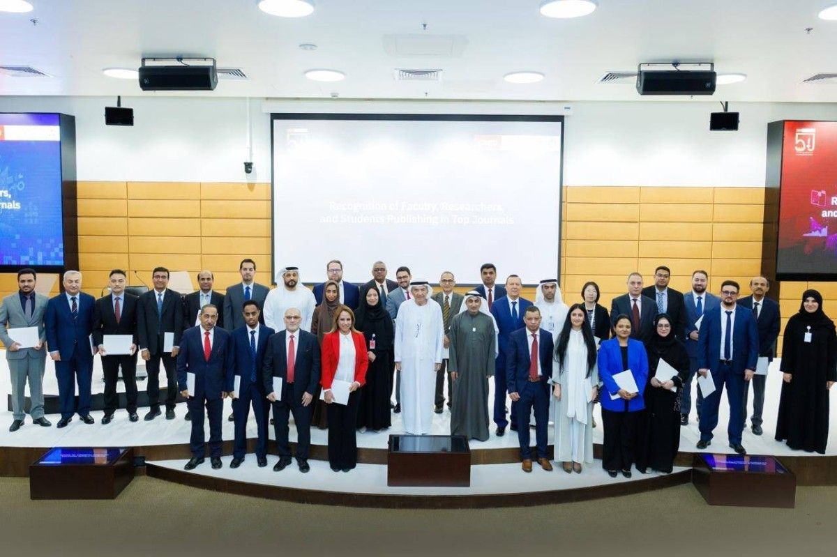 جامعة الإمارات تكرّم هيئة التدريس والباحثين والطلبة