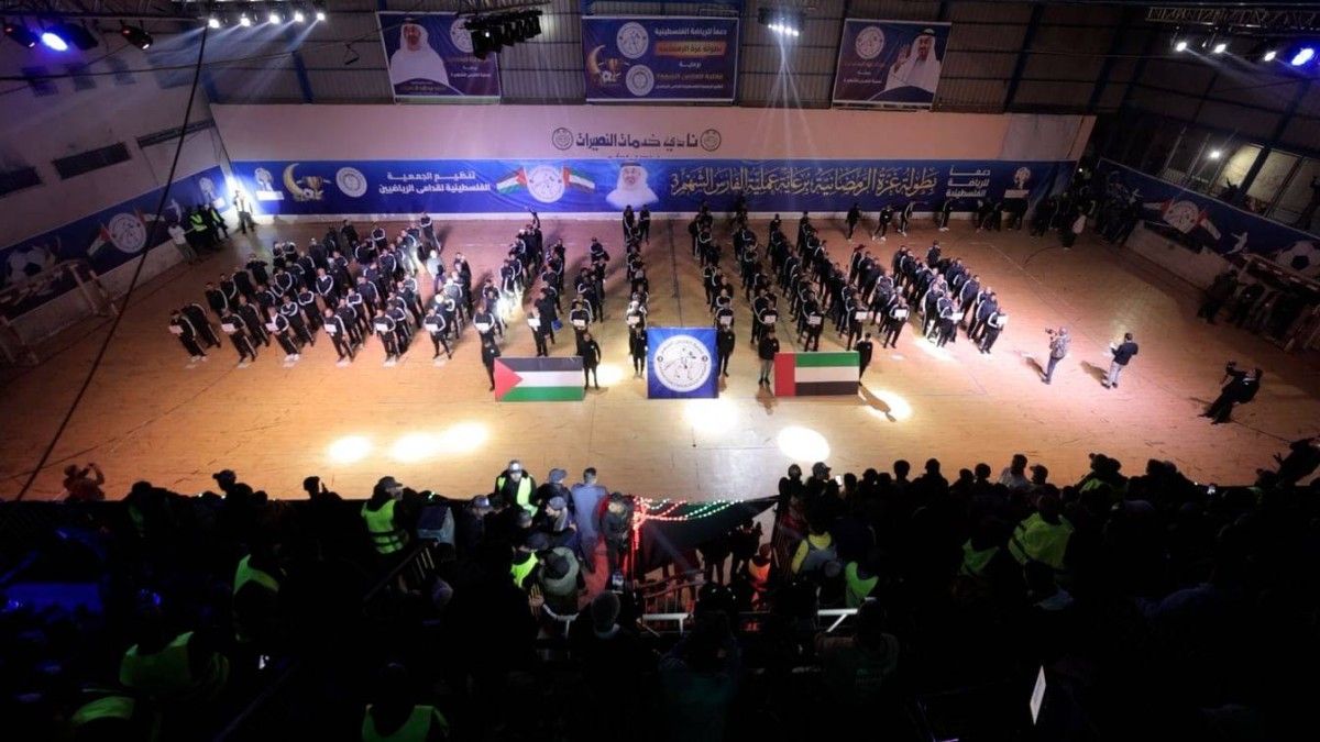 انطلاق "بطولة غزة الرمضانية"وسط حضور جماهيري واسع