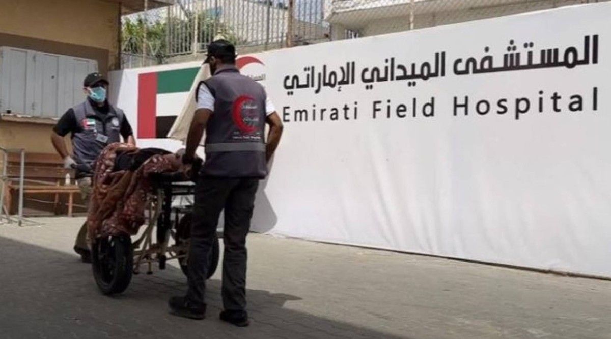 المستشفى الميداني الإماراتي يستقبل وفداً من منظمة الصحة العالمية