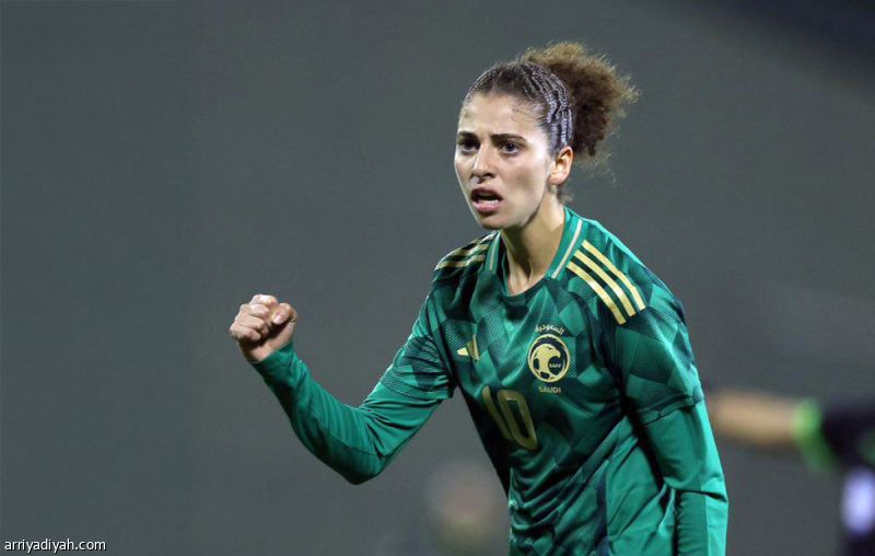 بثلاثية.. أخضر السيدات يكسب البحرين