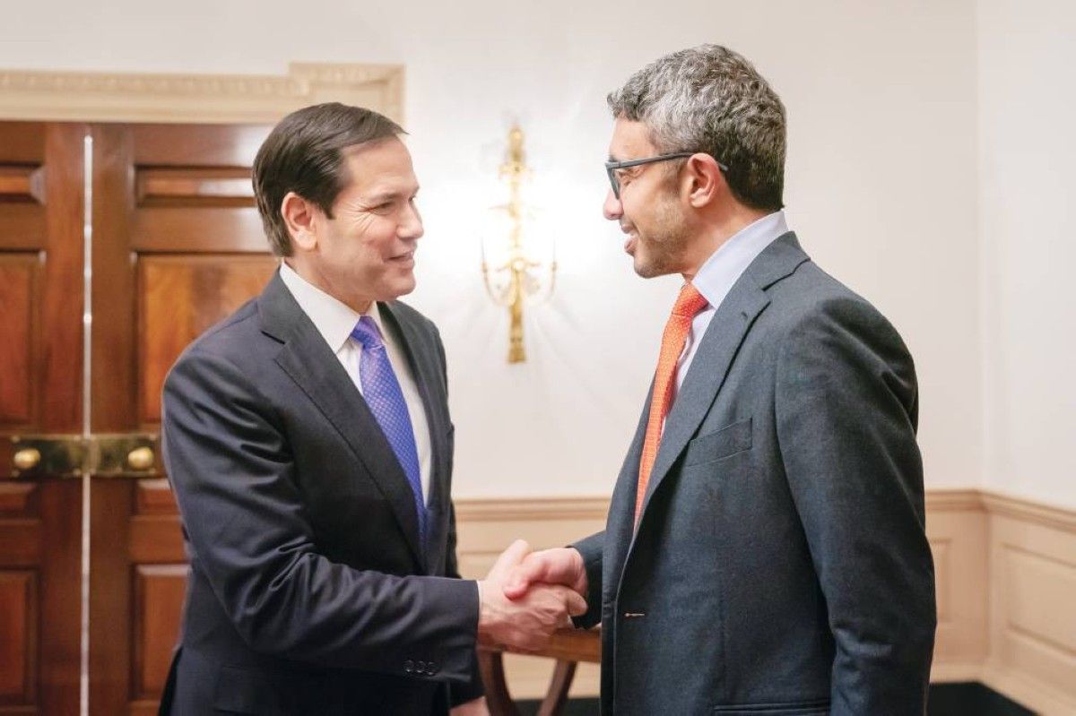 عبدالله بن زايد: العلاقات الإماراتية الأمريكية تاريخية وشراكتنا راسخة