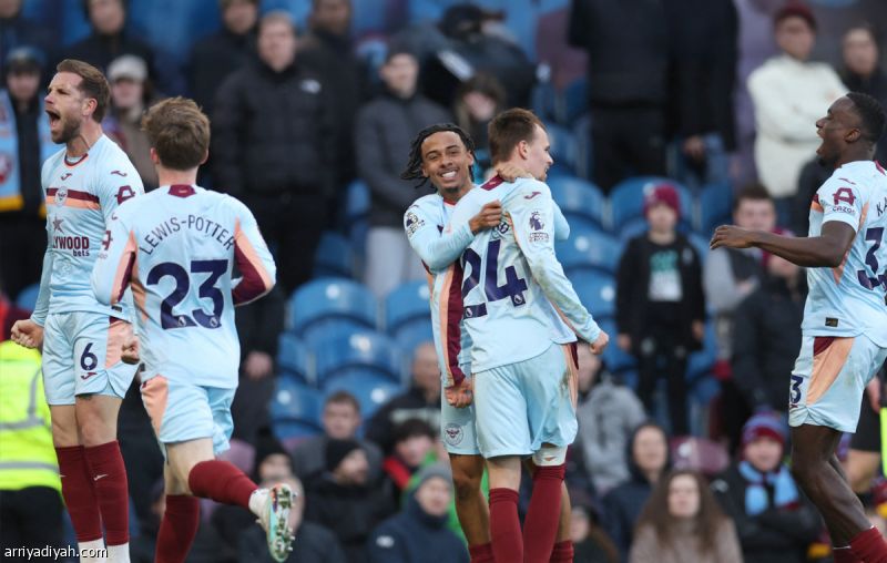 بريتفورد يسقط بيرنلي.. وإيفرتون يحبط نيوكاسل