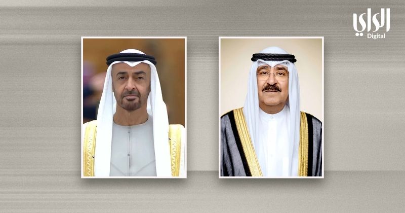 سمو أمير البلاد يتلقى اتصالاً هاتفياً من رئيس الإمارات