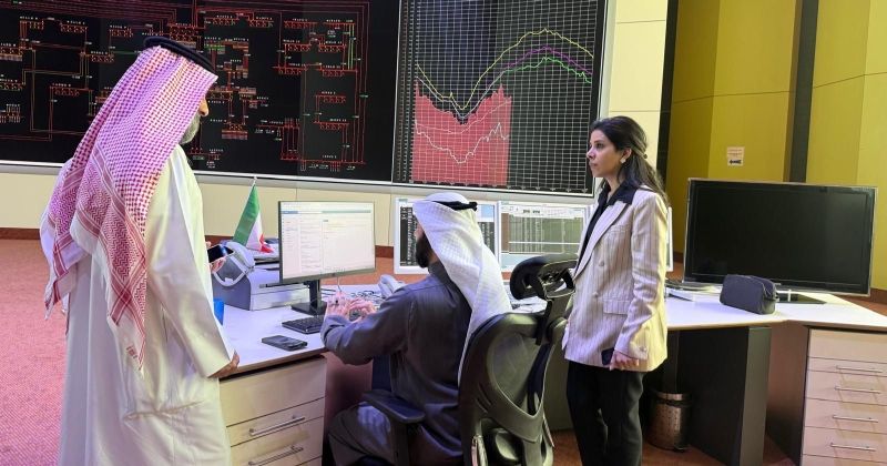 المشعان تفقدت مركز التحكم: الوضع الكهربائي والمائي تحت السيطرة