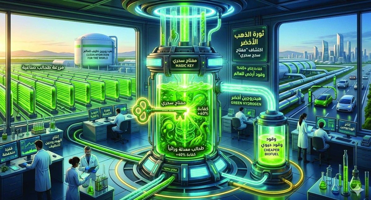 ثورة الذهب الأخضر.. اكتشاف «مفتاح سحري» في الطحالب يمنح العالم وقوداً أرخص