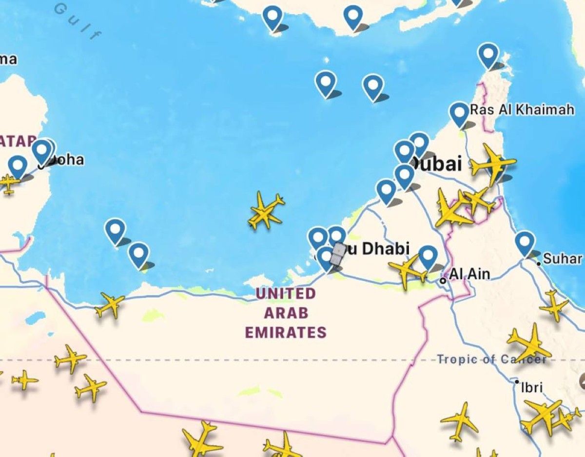 "فلايت رادار": عودة تدريجية لحركة الطيران في الأجواء الإماراتية