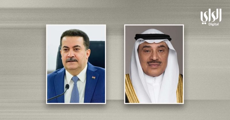 سمو ولي العهد يتلقى اتصالاً من رئيس الوزراء العراقي اطمأن خلاله على الكويت وقيادتها وشعبها