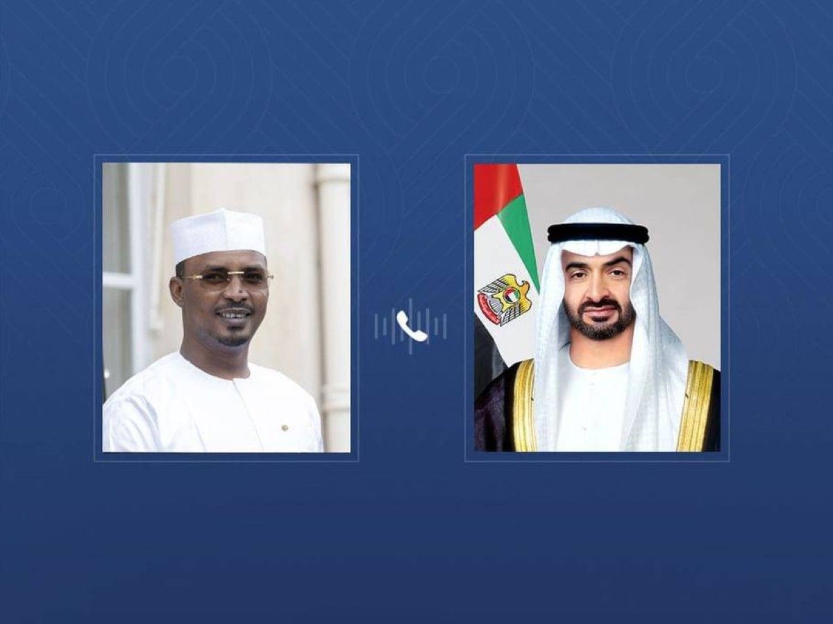 رئيس الدولة والرئيس التشادي يبحثان خلال اتصال هاتفي المستجدات في المنطقة