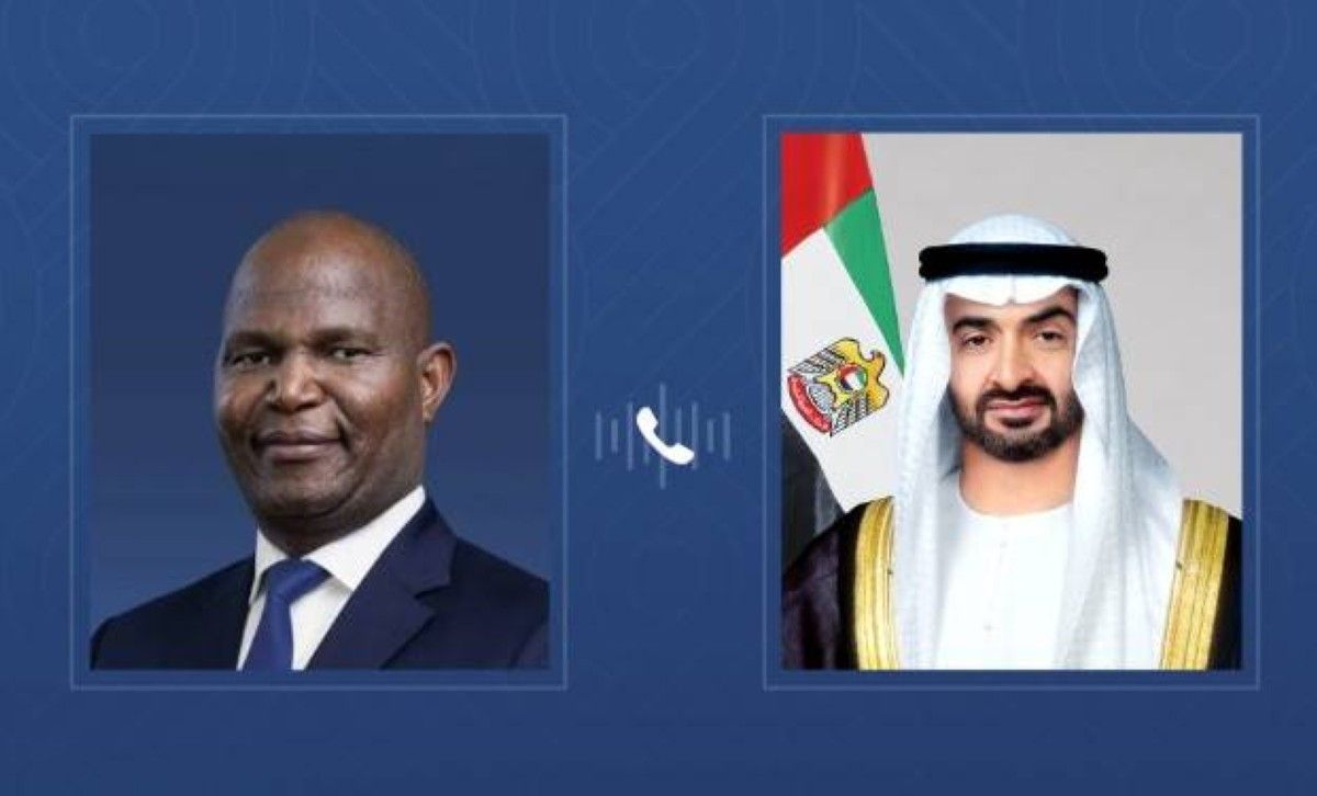 رئيس الدولة يتلقى اتصالاً هاتفياً من رئيس موزمبيق أكد خلاله التضامن مع الإمارات إثر الاعتداءات الإيرانية التي تستهدف أراضيها