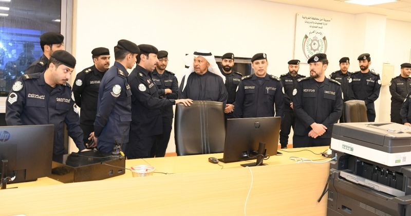 مُحافظ الفروانية يتفقّد الجاهزية في مديرية الأمن وشركة المطاحن