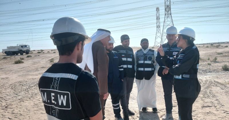 المخيزيم خلال الجولة