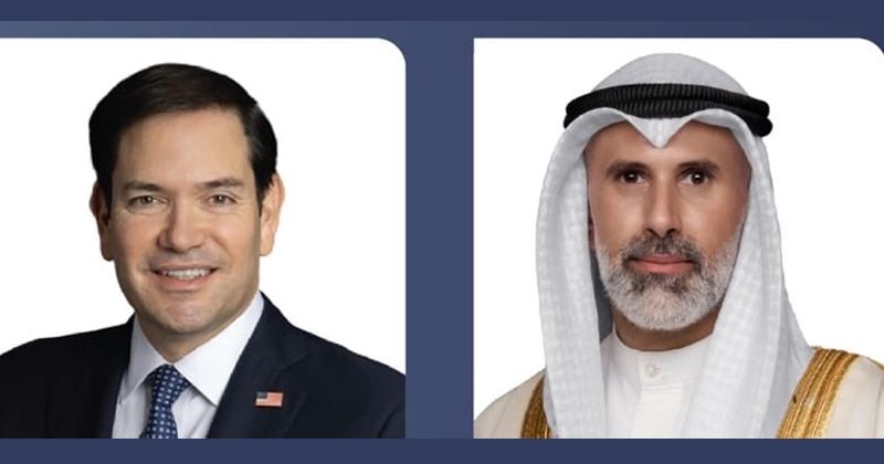 وزير الخارجية يتلقى اتصالاً هاتفياً من نظيره الأميركي.. وتأكيد على إدانة العدوان الإيراني على الكويت والمنطقة