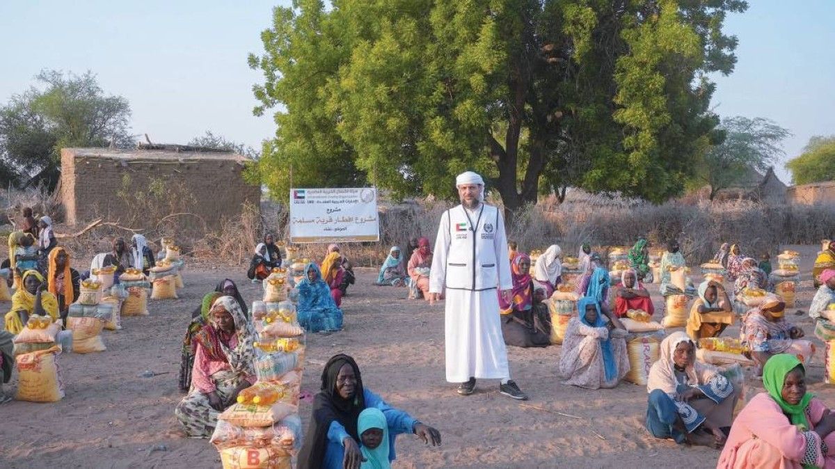 600 قرية حول العالم تستفيد من إفطار هيئة الأعمال الخيرية العالمية