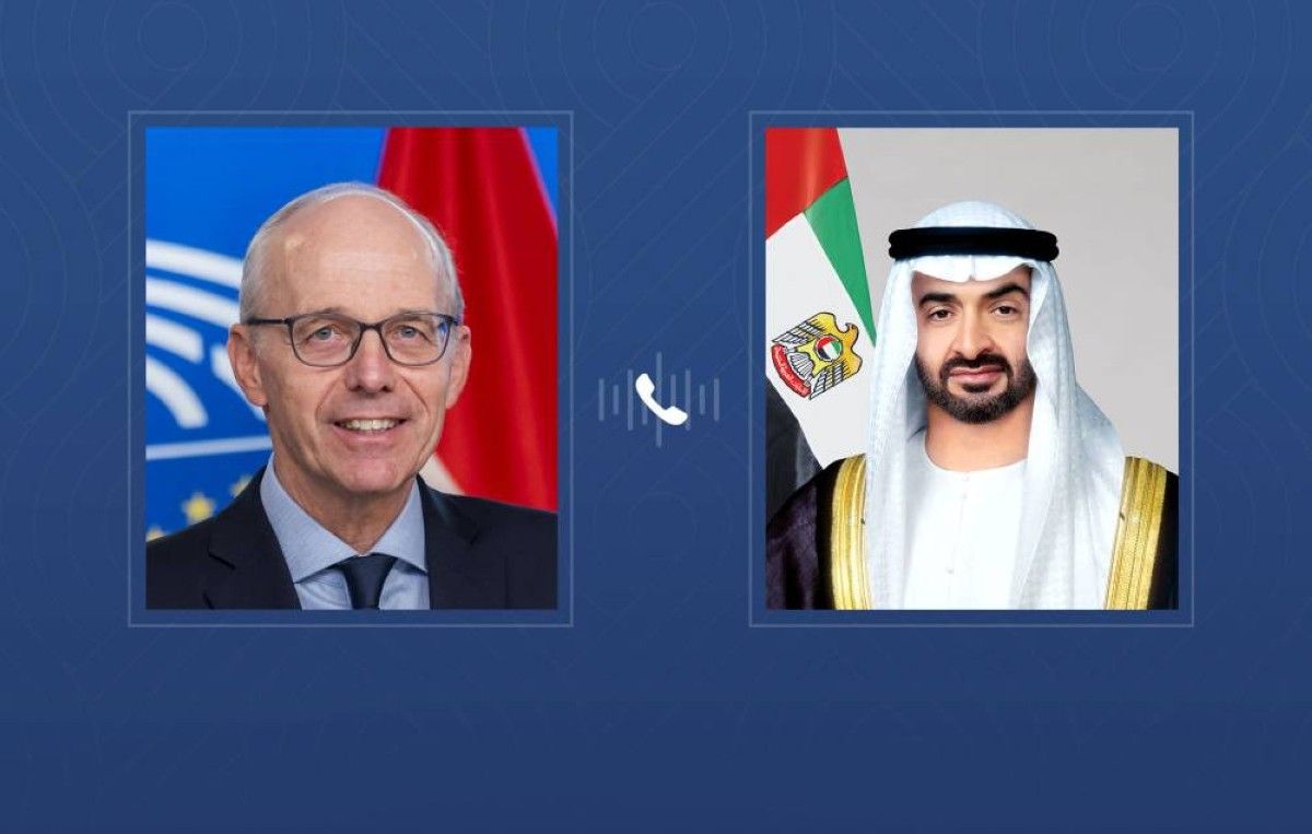 رئيس الدولة يتلقى اتصالا هاتفيا من رئيس وزراء دوقية لوكسمبورج أدان خلاله الاعتداءات الإيرانية ضد الإمارات