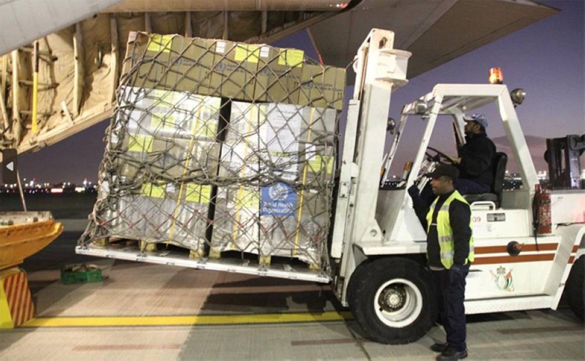 مركز الإمدادات اللوجستية التابع لمنظمة الصحة العالمية في دبي يستأنف عملياته