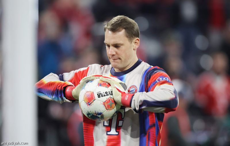 البايرن يفقد نوير أمام أتالانتا