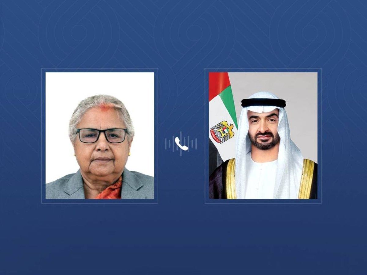 رئيس الدولة ورئيسة وزراء نيبال يبحثان هاتفياً تداعيات التصعيد العسكري في المنطقة