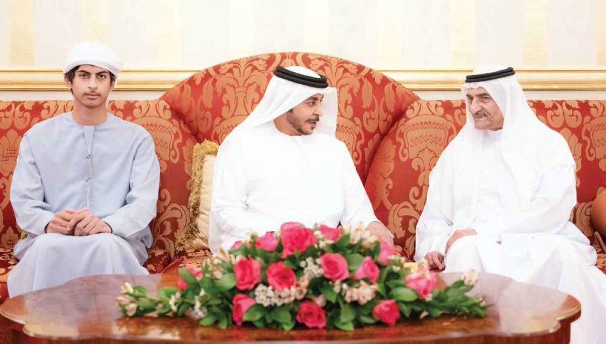 حكام عجمان والفجيرة ورأس الخيمة يواصلون استقبال المهنئين برمضان