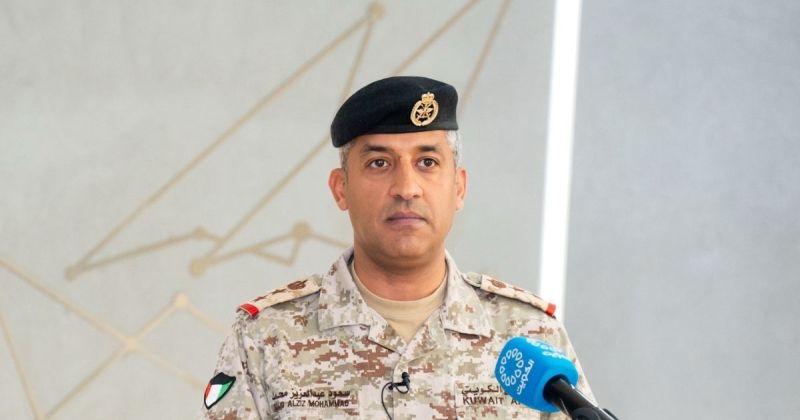 الجيش: منظومات الدفاع الجوي والطائرات الحربية التابعة للقوة الجوية الكويتية ما زالت تتعامل مع الأهداف المعادية