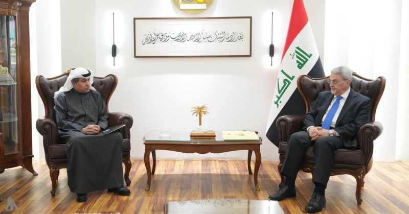 بحر العلوم مستقبلا السفير العراقي