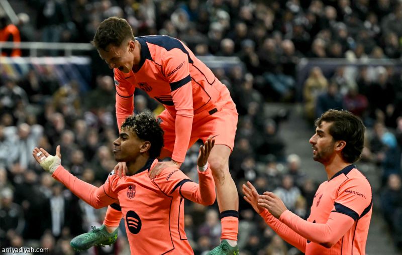 «جزائية قاتلة» تنقذ برشلونة أمام نيوكاسل