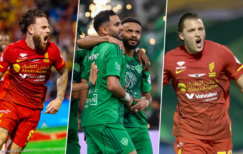 23 تكفلوا بأهداف الأهلي والقادسية