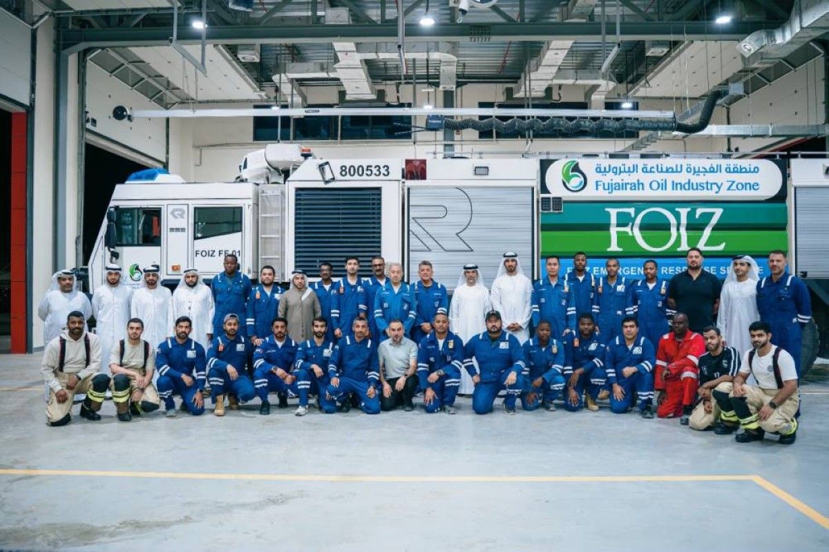 سهيل المزروعي يطّلع على منظومة الاستجابة للطوارئ في منطقة الفجيرة للصناعة البترولية ويؤكد استقرار إمدادات الطاقة في الإمارات