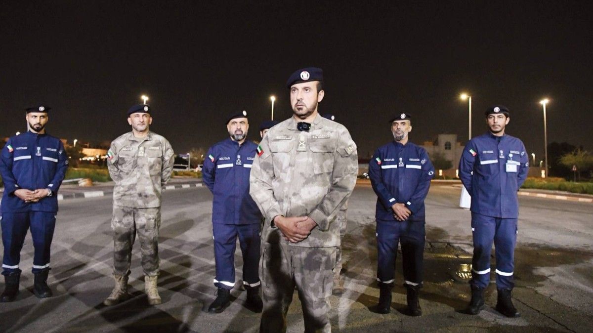 قائد شرطة أبوظبي يطّلع على جاهزية الدفاع المدني في مدينة شخبوط