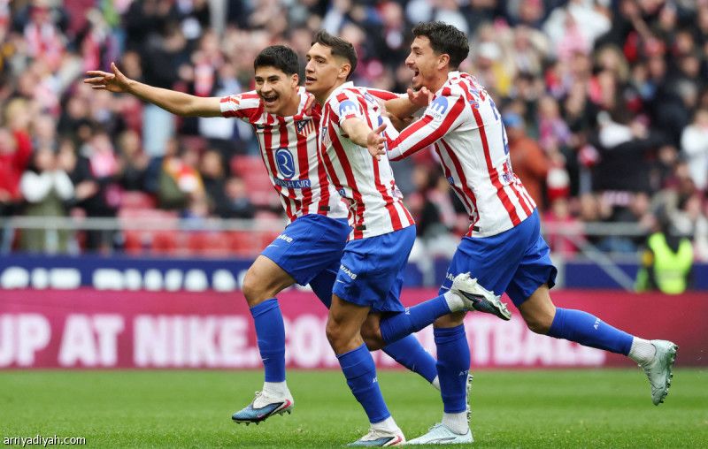 بهدف مولينا.. أتلتيكو يخطف بالثالث