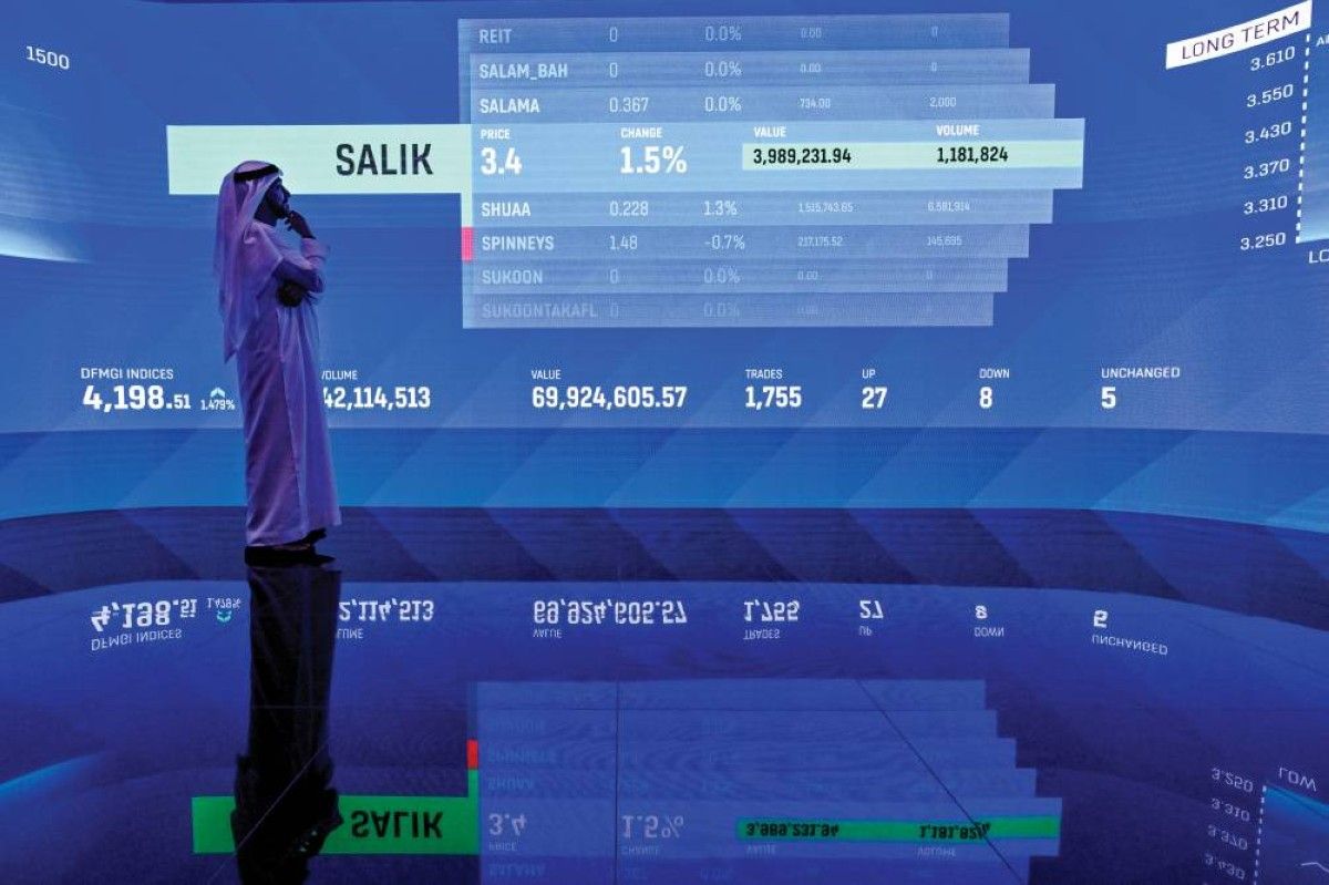 18.1مليار درهم إجمالي تداولات أسواق الأسهم المحلية خلال 5 جلسات