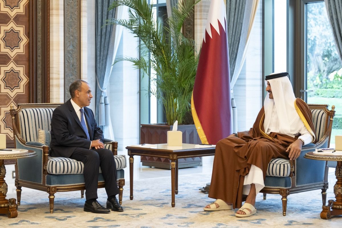 سمو الأمير يتلقى رسالة من الرئيس المصري