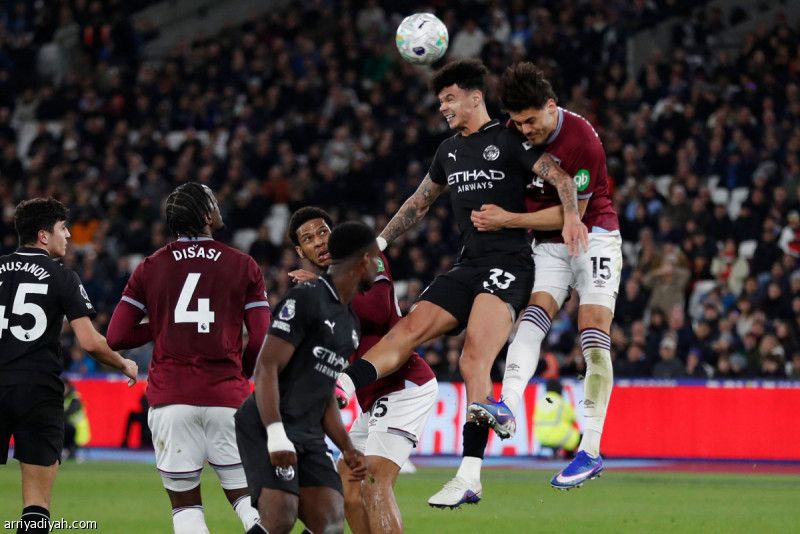 أمام وست هام.. سيتي يتعثر بالتعادل