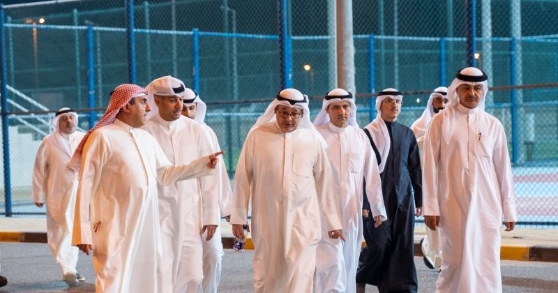 الجلاهمة تفقد مركز شباب منطقة جليب الشيوخ للوقوف على الجاهزية في ظل الظروف الراهنة