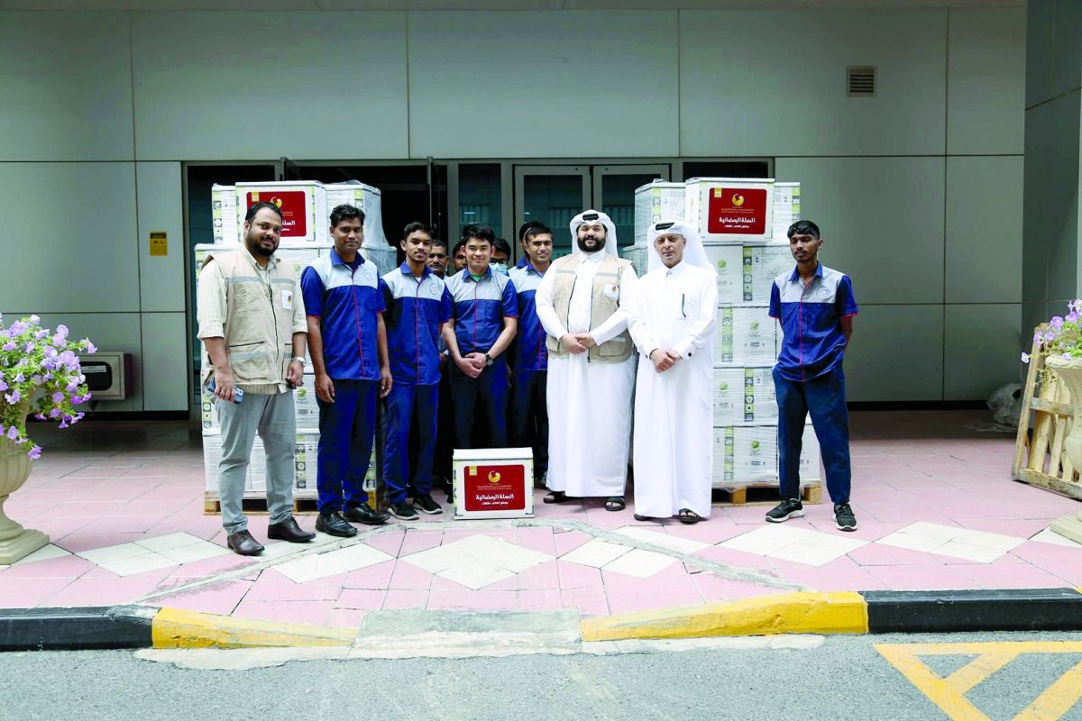 توزيع 1150 سلة غذائية بمناسبة الشهر الكريم