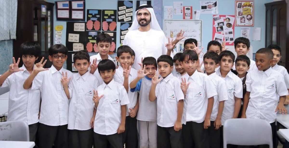 محمد بن زايد ومحمد بن راشد: سنواصل تربية أطفالنا على قيم الإنسانية ومبادئ الأخلاق