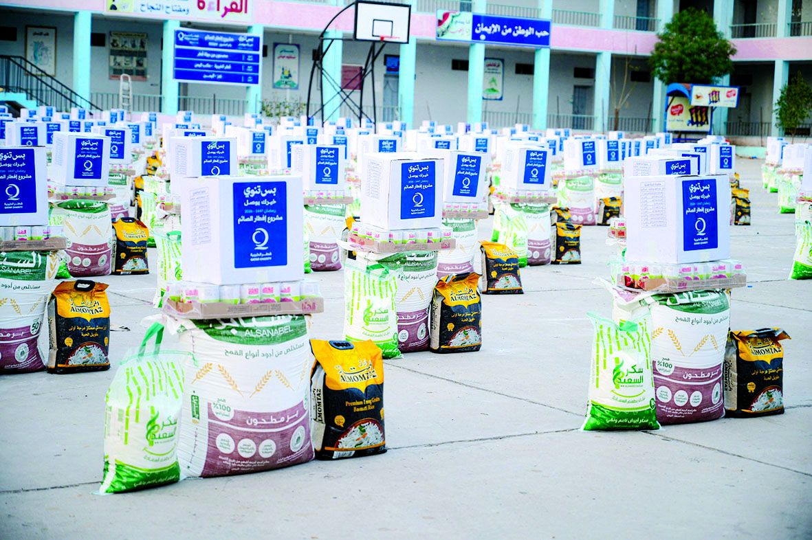 خير الحملة الرمضانية يصل لآلاف الأسر اليمنية