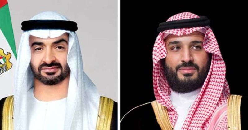 ولي العهد السعودي ورئيس الإمارات يبحثان هاتفياً مستجدات الأوضاع في المنطقة