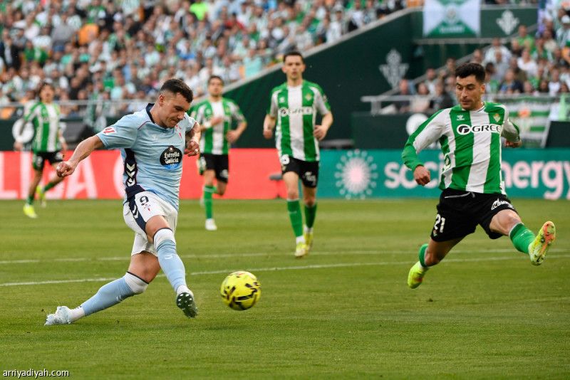 ريال بيتيس وسيلتا فيجو يكتفيان بالتعادل