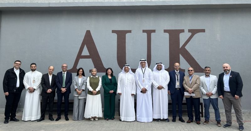 لقطة جماعية على هامش الزيارة