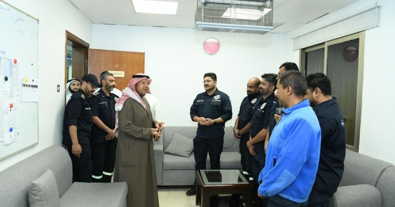 عذبي الناصر اطّلع على مستوى الخدمات بمستشفى الفروانية